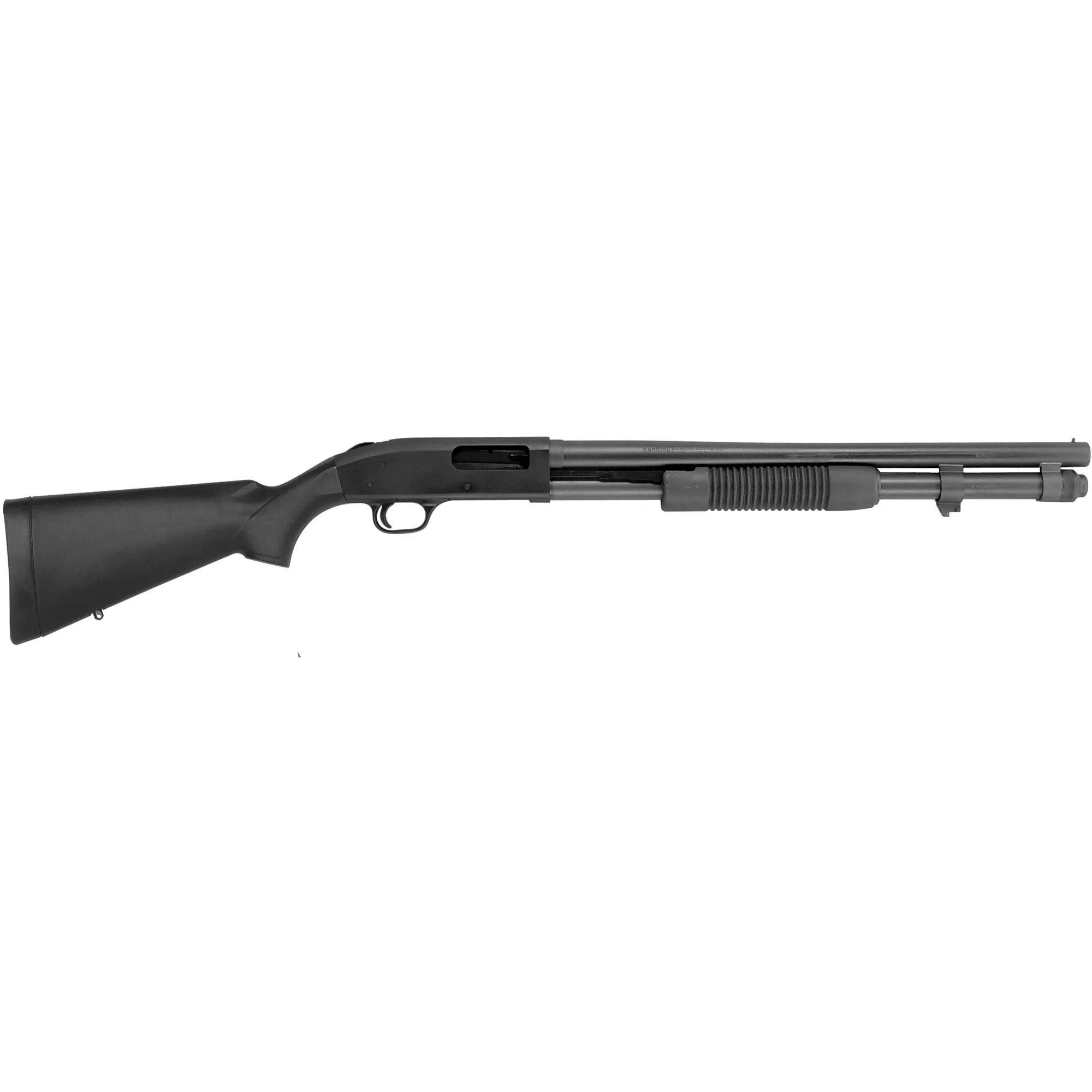 Mossberg 51660 590A1 Tactical 12 Gauge 8+1 3” 20” Heavy-Walled Barrel, Parkerized Finish, Drilled & Tapped Receiver, Mil-Spec Construction w/Metal Trigger Guard & Safety, Synthetic Stock