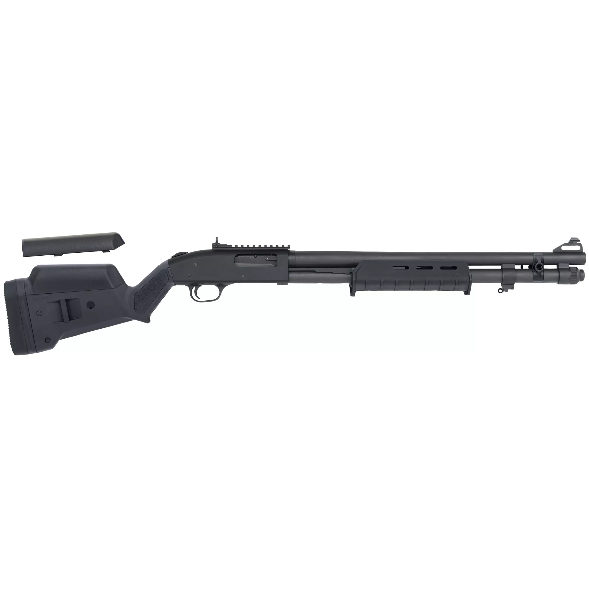 Mossberg 51773 590A1 Tactical 12 Gauge 3” 8+1 20” Parkerized Heavy-Walled Barrel Black Rec Black Fixed Magpul SGA/MOE Stock Right Hand