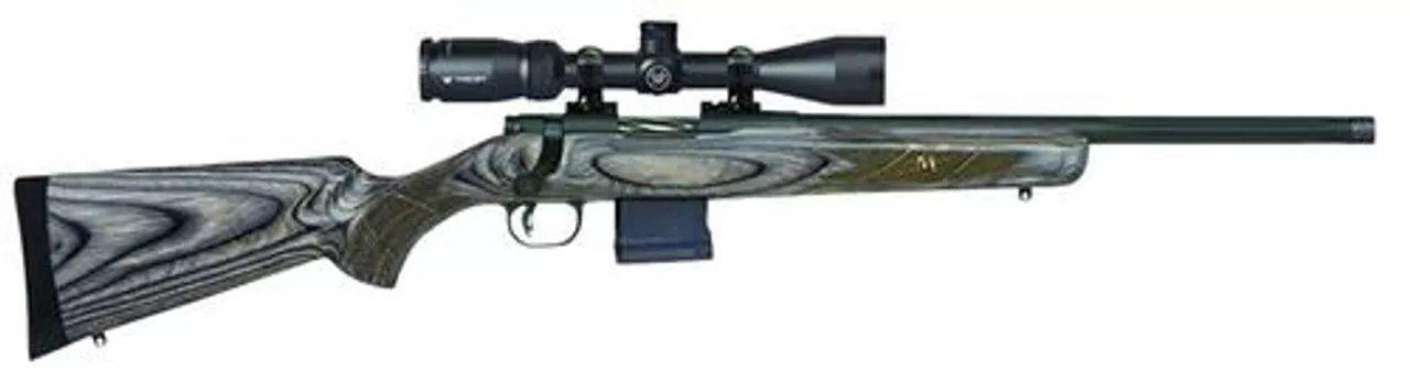 Mossberg MVP Predator with Scope Bolt 5.56 NATO 18.5″ Threaded Barrel,, Laminate Gr, 10 rd