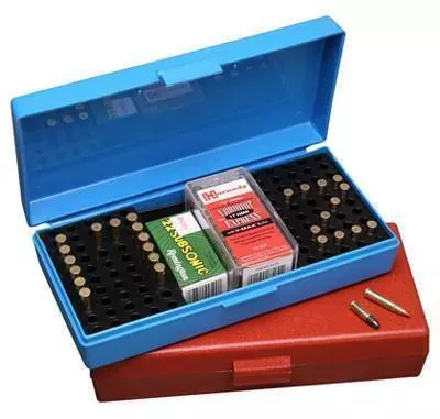MTM Rimfire Match Ammo Box – Blue