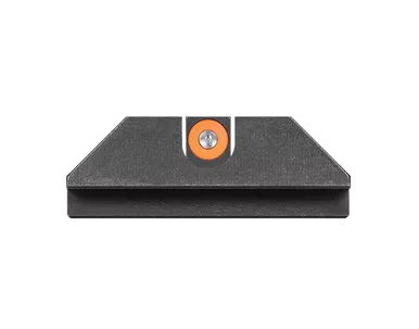 Night Fision GLK002014OGZ Night Sight Set for Glock 20/21/29/30/36/40/41 Green Tritium Orange Outline Front Sight, Black Rear Sight