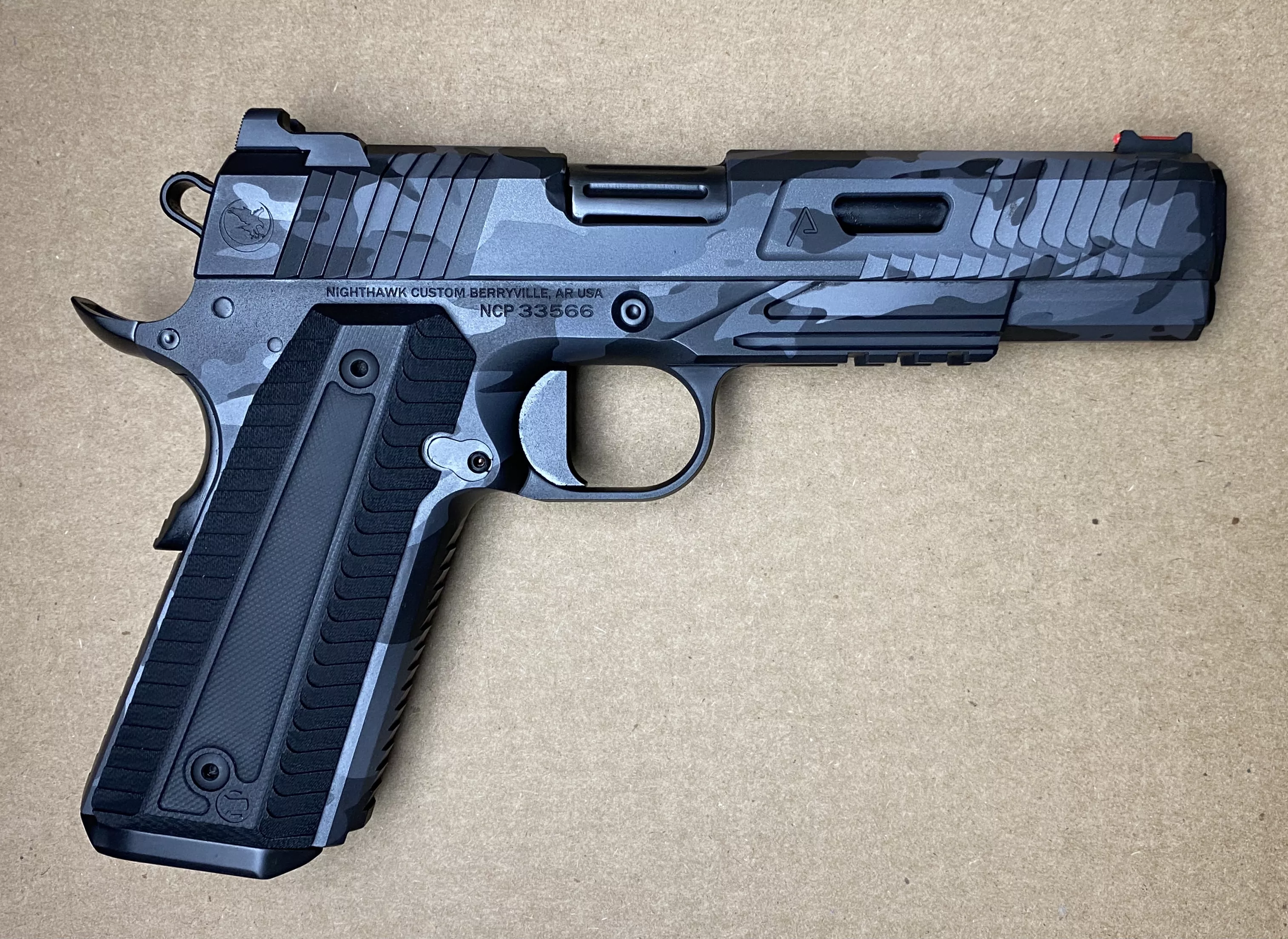 Nighthawk Custom Agent 2 10mm 1911 Black Multicam 0377