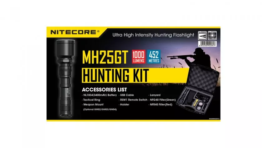 Nitecore MH25GT Hunting Kit