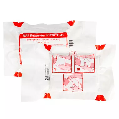 North American Rescue Responder 4" Emergency Trauma Dressing
