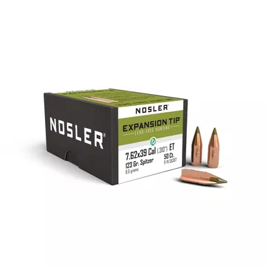 Nosler 7.62x39 .310" 123gr E-Tip 50/Box