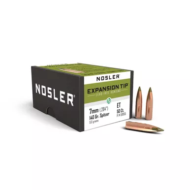 Nosler 7mm .284" 140gr E-Tip 50/Box