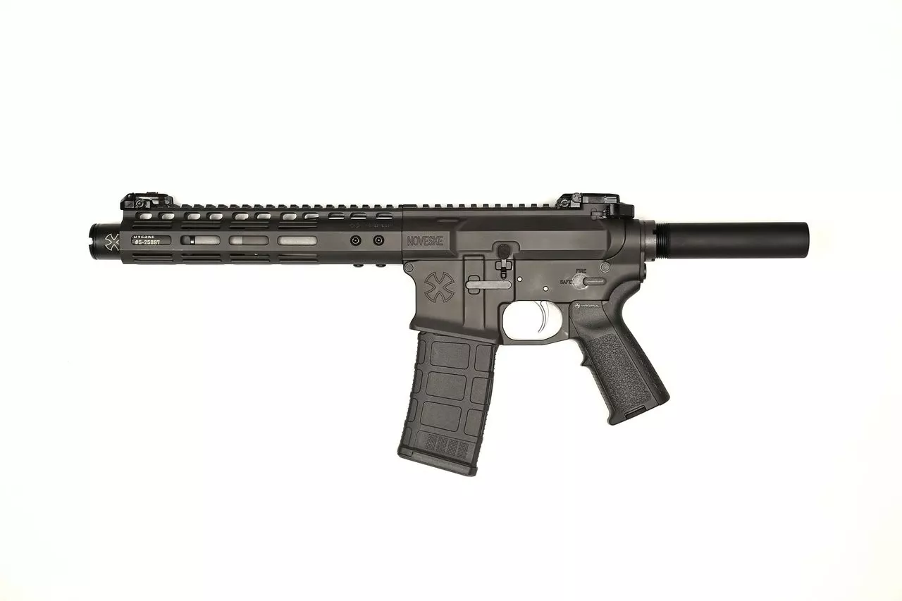 Noveke GEN3 556 Diplomat AR-15 Pistol 5.56/223 7.5″ Barrel M-LOK Rail 30rd Mag