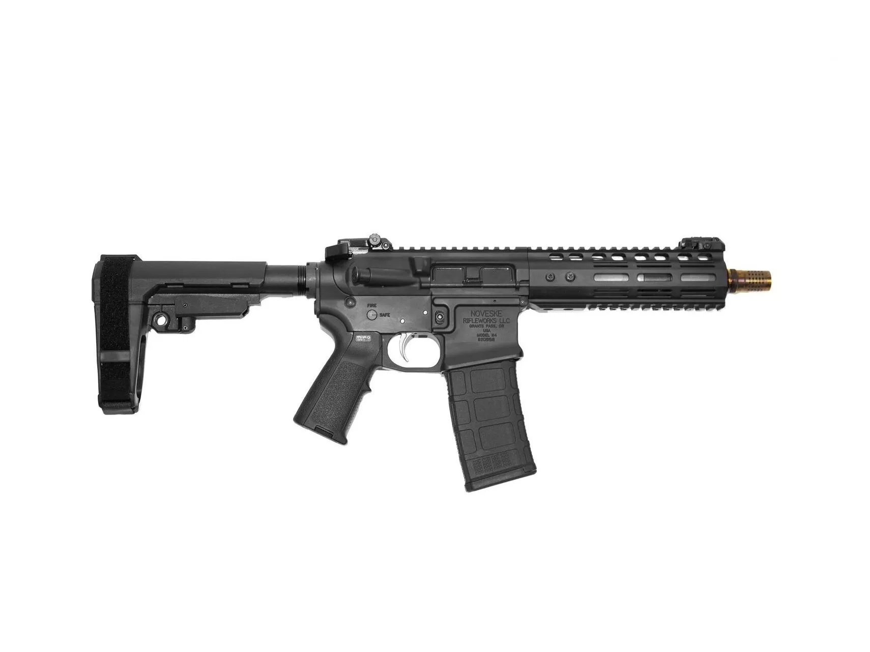 Noveske Diplomat AR Pistol 300 Blackout SBA3 Brace 7" Barrel 02000765
