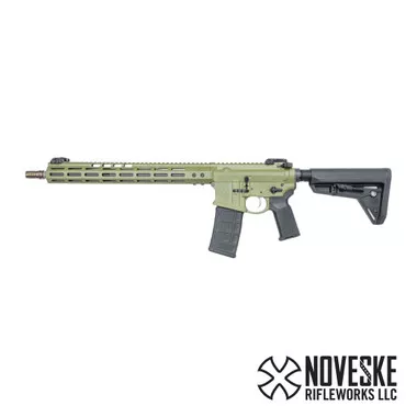 Noveske Gen4 5.56 Rifle 16" Bbl, Bazooka Green