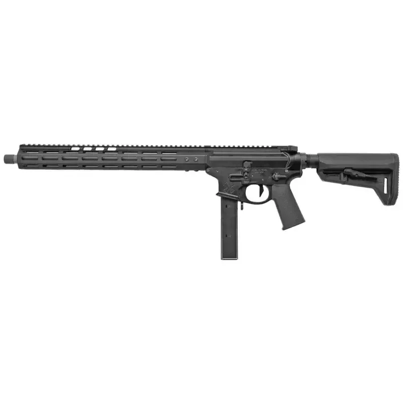 Noveske Noveske 9 9mm Luger 16″ 32+1 Black Anodized Magpul SL-K Stock