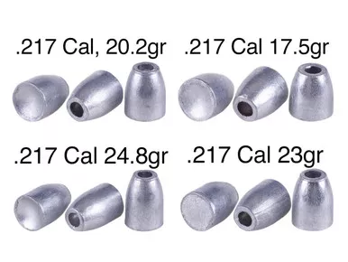 NSA Slug Sampler Set .217 Cal, 160ct