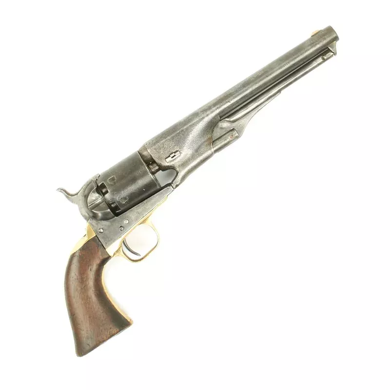 Original U.S. Civil War Colt 1861 Navy .36 Caliber Pistol Serial No 5825 – Produced in 1862