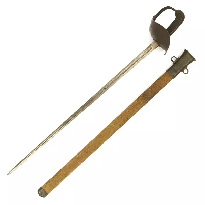 Original U.S. WWI Model 1913 Cavalry Saber Patton Sword by Springfield Armory – Dated 1914