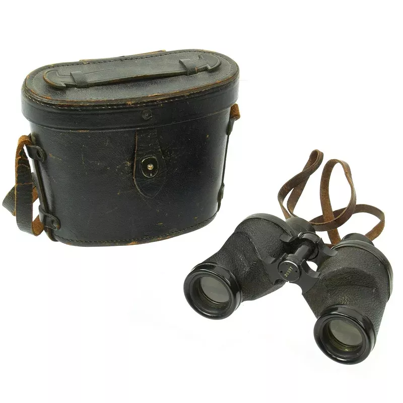 Original WWII U.S. Marine Corps 6×30 Binoculars with Case