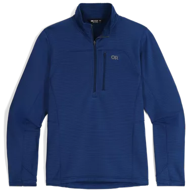 Outdoor Research Men's Vigor Grid Fleece Half Zip Cenote Jacket