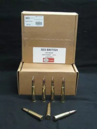 Precision One 303 British Ammunition 150 Grain Soft Point 20 rounds
