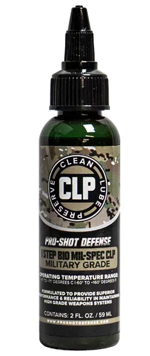 Pro-Shot 1-Step Bio Mil-Spec CLP 2 oz Bottle