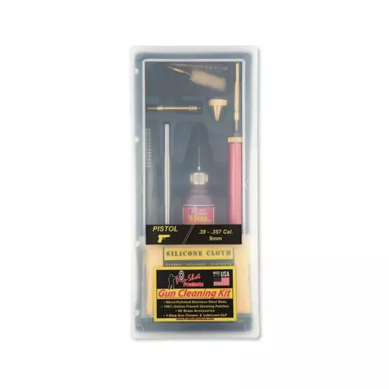 PRO SHOT 38/357/9MM PISTOL CLEANING KIT
