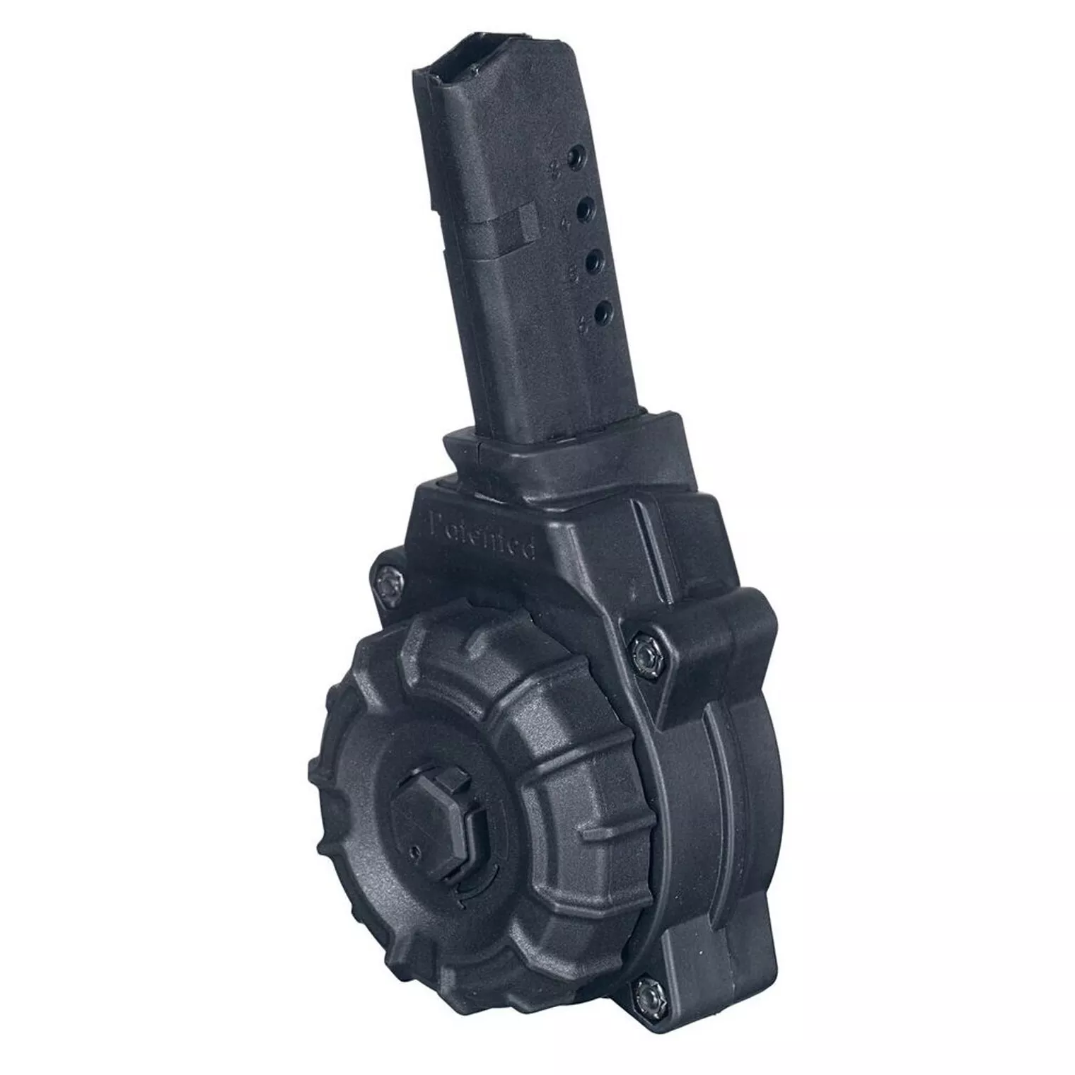 ProMag DRMA34 Standard 30rd Drum 9mm Luger Compatible w/ Glock 43 Black DuPont Zytel Polymer