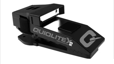 QuiqLite X2 USB Rechargeable Flashlight White & Red LED
