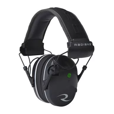 Radians R-3200 Electronic Ear Muffs Black Grey