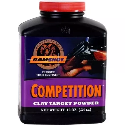 Ramshot Competition Smokeless Powder – 12 Oz Shotshell Reloading Powder
