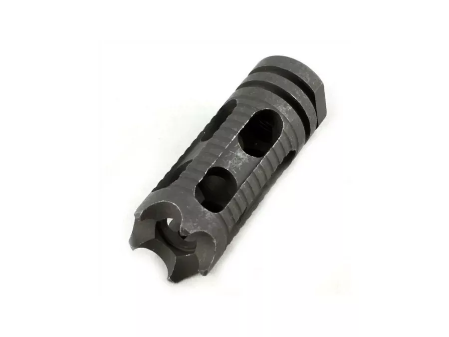 Raptor Tactical Version 7 Steel Airsoft Flash Hider, 14mm CCW Threaded