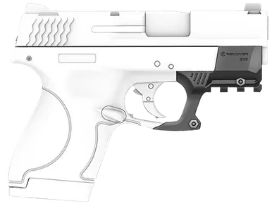 Recover Innovations SHR901 Rail Adapter for Smith & Wesson Shield Black