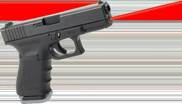 RED GUIDE ROD LASER FOR GLOCK 23 (GEN 4)