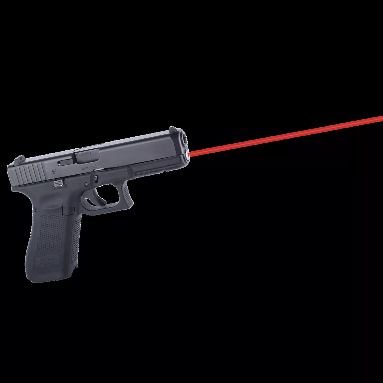Red Guide Rod Laser for Glock Gen 5 Models 17, 17 MOS, 22, 34 MOS
