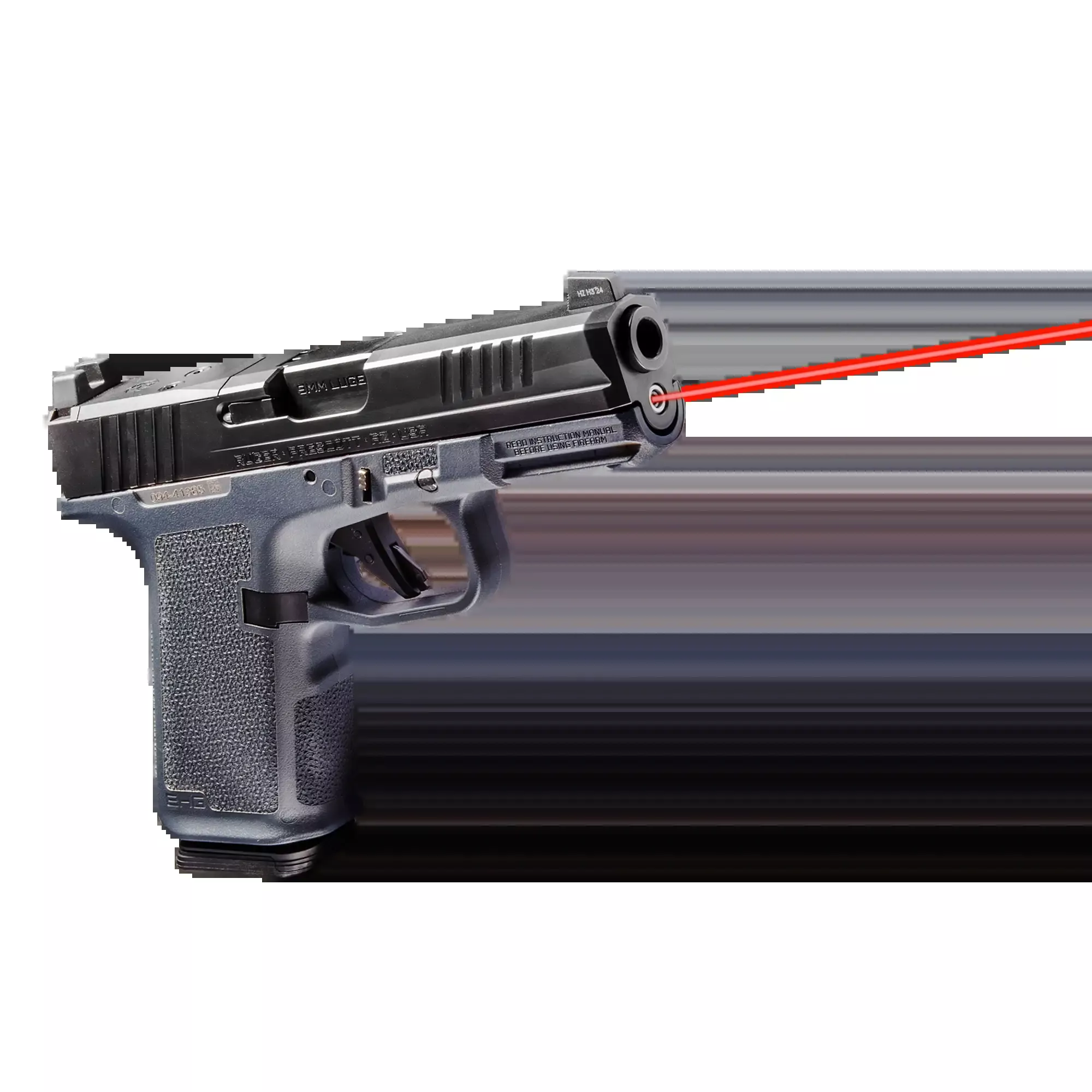 Red laser for the Ruger RXM