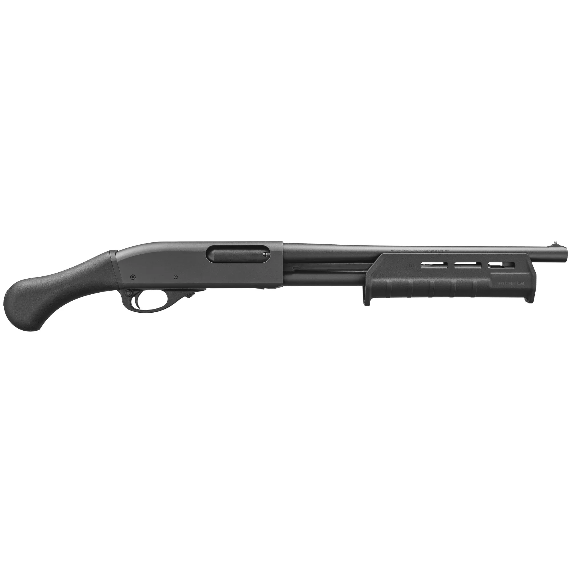 REM Arms Firearms R81145 870 Tac-14 20 Gauge 14” 4+1 3” Black Oxide Rec/Barrel Black Synthetic Fixed Pistol Grip Stock Right Hand (Full Size) Includes Cylinder Choke