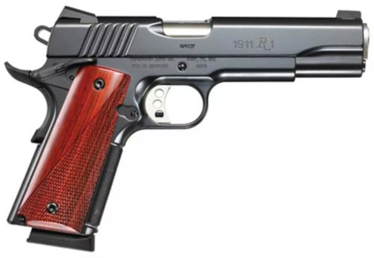Remington 1911 R1 Carry 45 ACP, 5″ Barrel, Cocobolo Grips, 8rd Mag