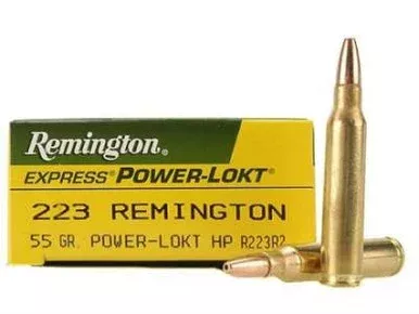 Remington 223 Rem Ammunition Power-Lokt R223R2 55 Grain Hollow Point 20 rounds