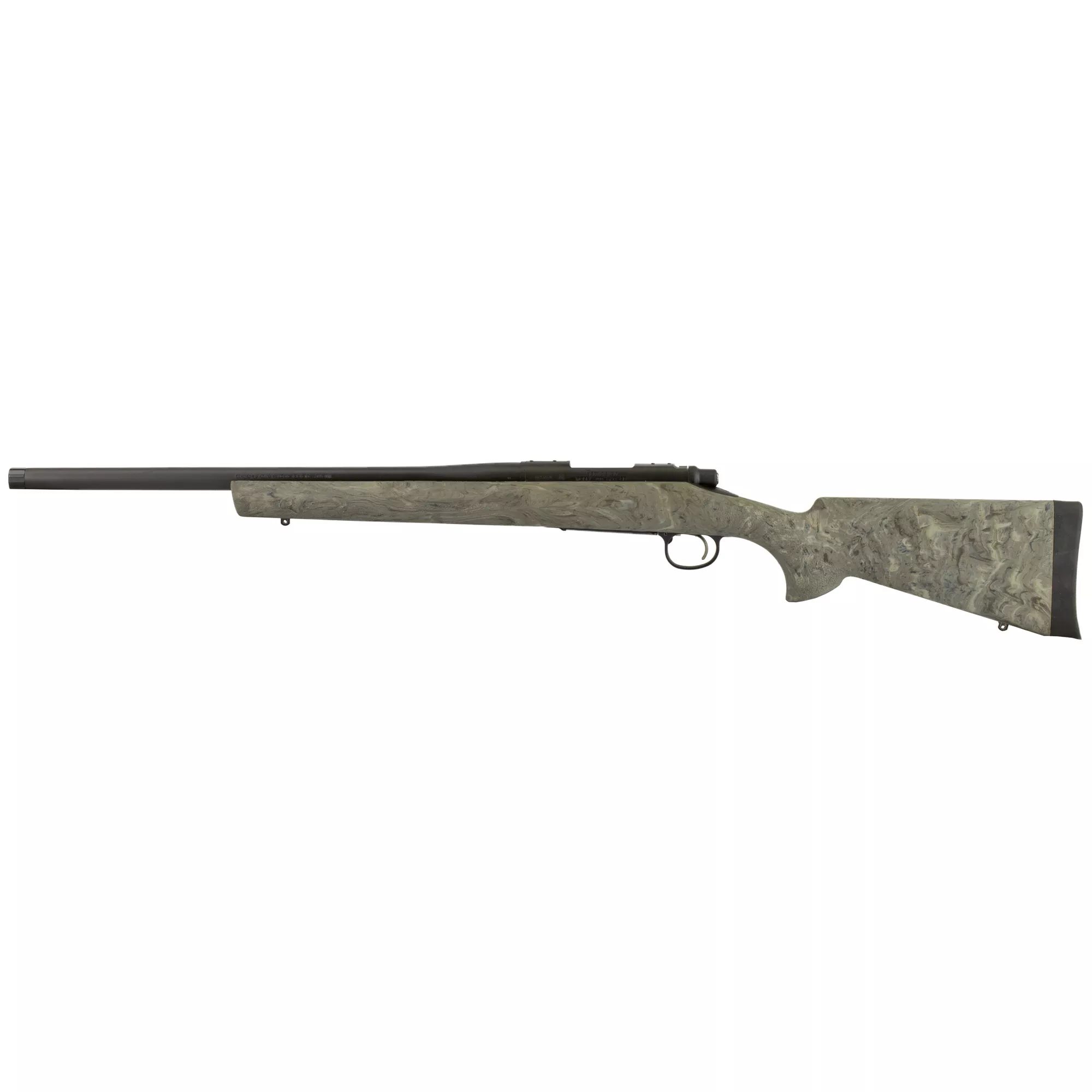 Remington Firearms (New) R84204 700 SPS Tactical Full Size 6.5 Creedmoor 4+1 22” Matte Blued Heavy Barrel & Receiver, Ghillie Green Fixed Hogue Pillar-Bedded Overmolded Stock, Right Hand