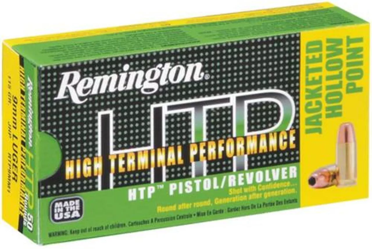 Remington HTP .357 Magnum 110gr, Semi Jacketed Hollow Point 50rd Box