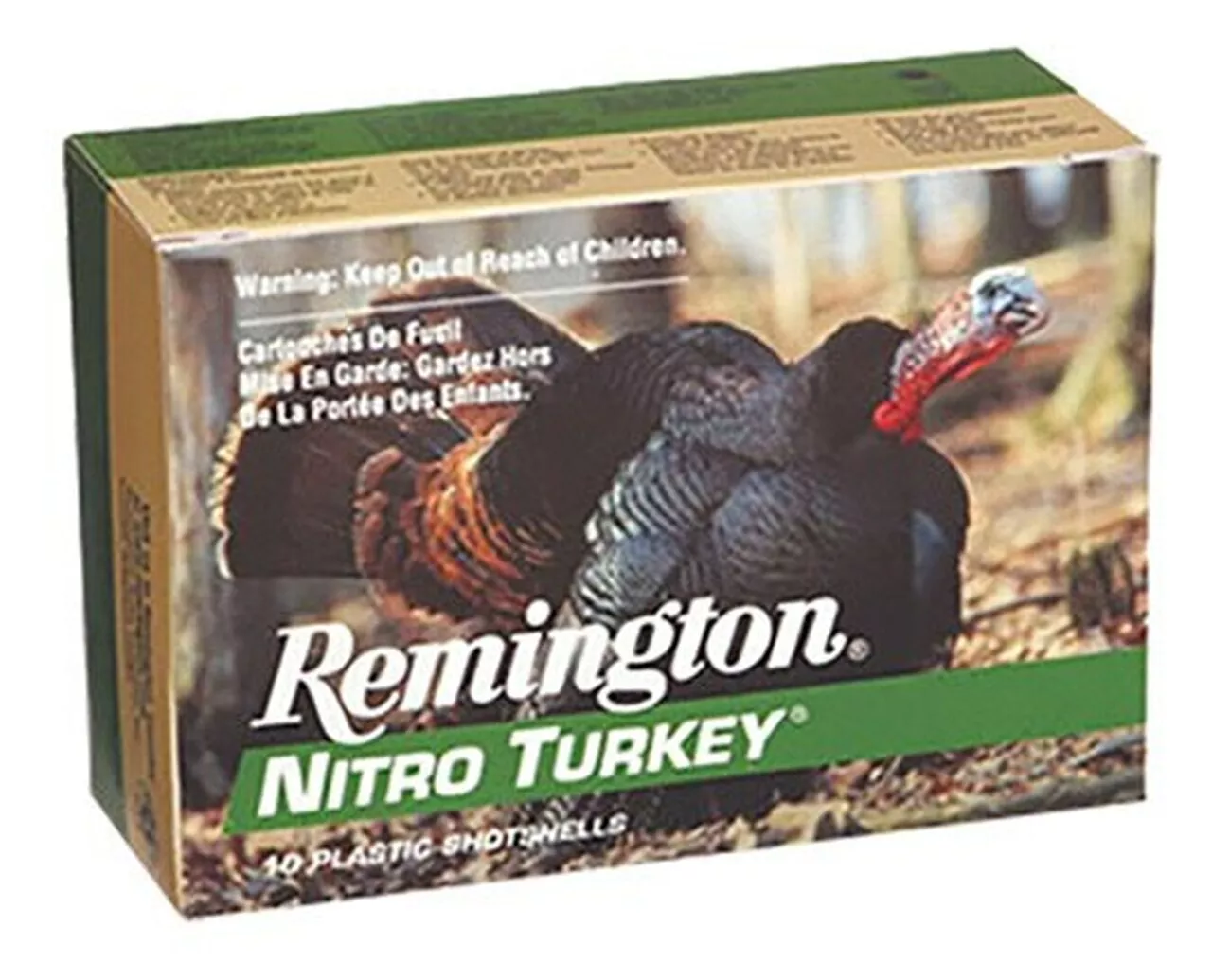 Remington Nitro Turkey 12 Gauge 3.5 Inch 1300 FPS 2 Ounce 5 Shot 10rd/Box