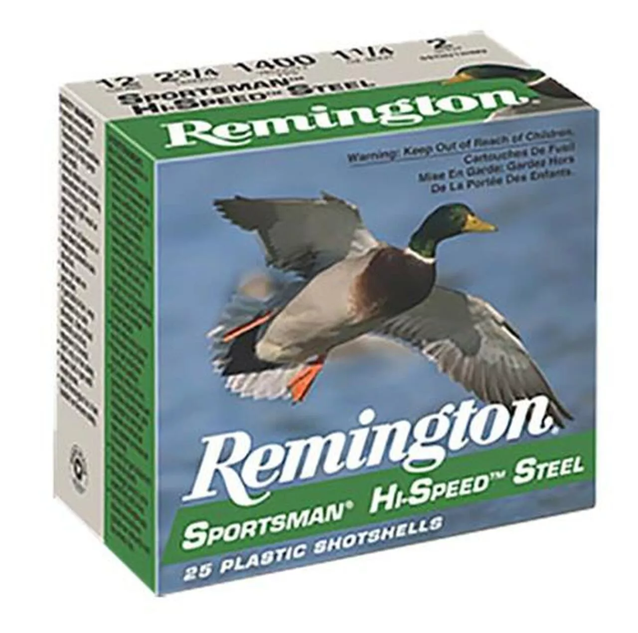 Remington Sportsman Hi-Speed Loads 12 Ga 3 1.3oz 3 Shot 25rd/Box
