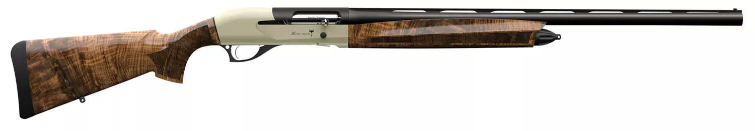Retay USA Masai Mara 12 Ga Shotgun, 28″ Barrel, Satin Silver
