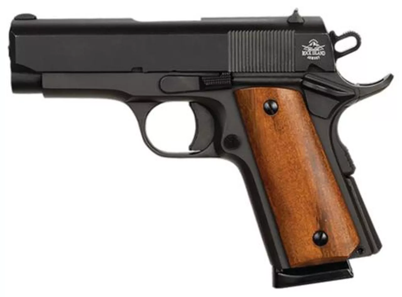 Rock Island GI Standard CS *MA Compliant* Single 45 ACP 3.5″ Barrel, Wood G, 6rd