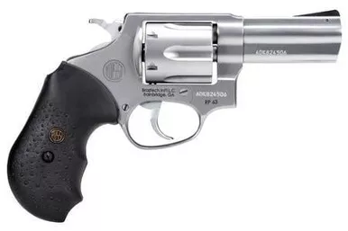 Rossi 2RP639 RP63 357 Mag 6 Shot 3" BBL Satin SS Textured Black Grip