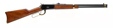 Rossi R92 44 Rem Mag 10+1 20" Barrel Polished Black With Gold Accents