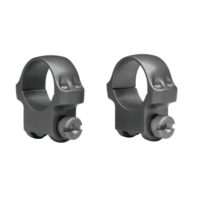 Ruger 1" Scope Rings Matte Black Medium