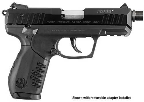 Ruger 3604 SR22 10+1 .22 LR 3.5″ Threaded Barrel