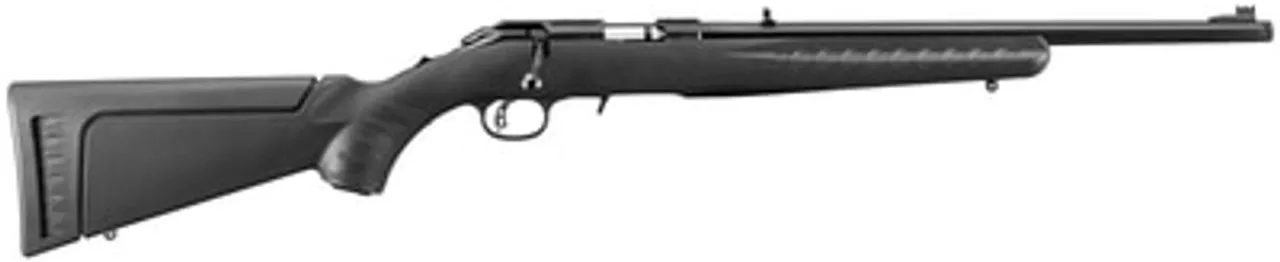 Ruger American Rimfire Standard 22LR, 18″, Black, 10rd