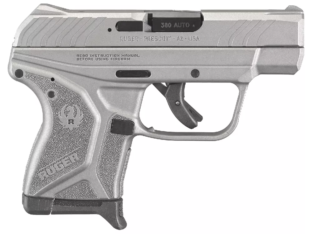 Ruger LCP II Silver Savage Stainless Cerakote 380 ACP Pistol