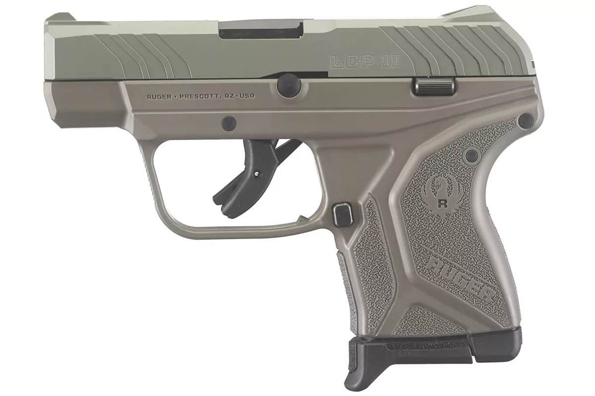 Ruger LCP II TALO Elite Earth/Jungle Green 380 ACP Pistol