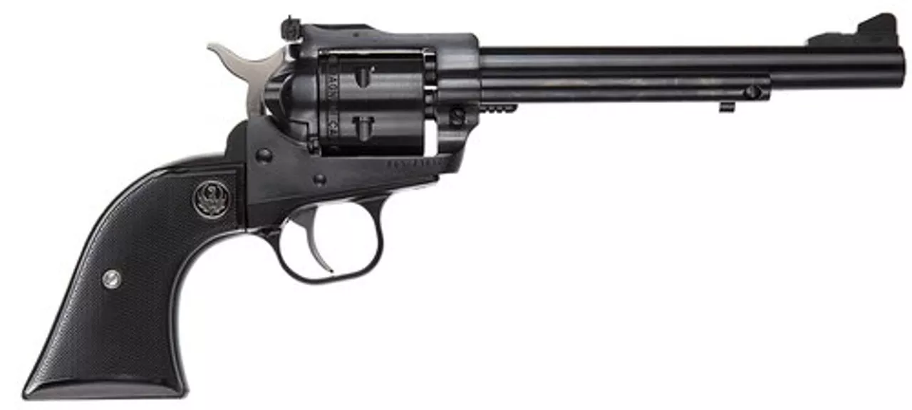 Ruger Single-Six 22LR/22 Mag, 6.5″ Barrel, Adjustable Sights, Blued Finish