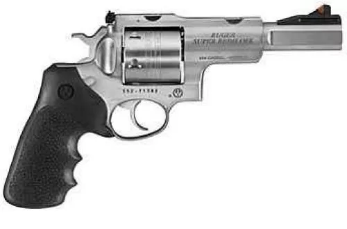 RUGER SUPER REDHAWK 454CAdjustable Sights Stainless Steel 5″ Ad