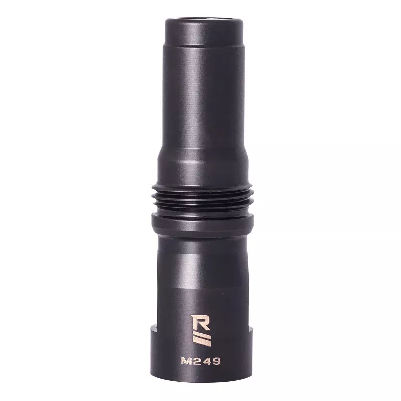 Rugged Suppressor MD001 M249 Muzzle Device Black with 9/16×24 LH